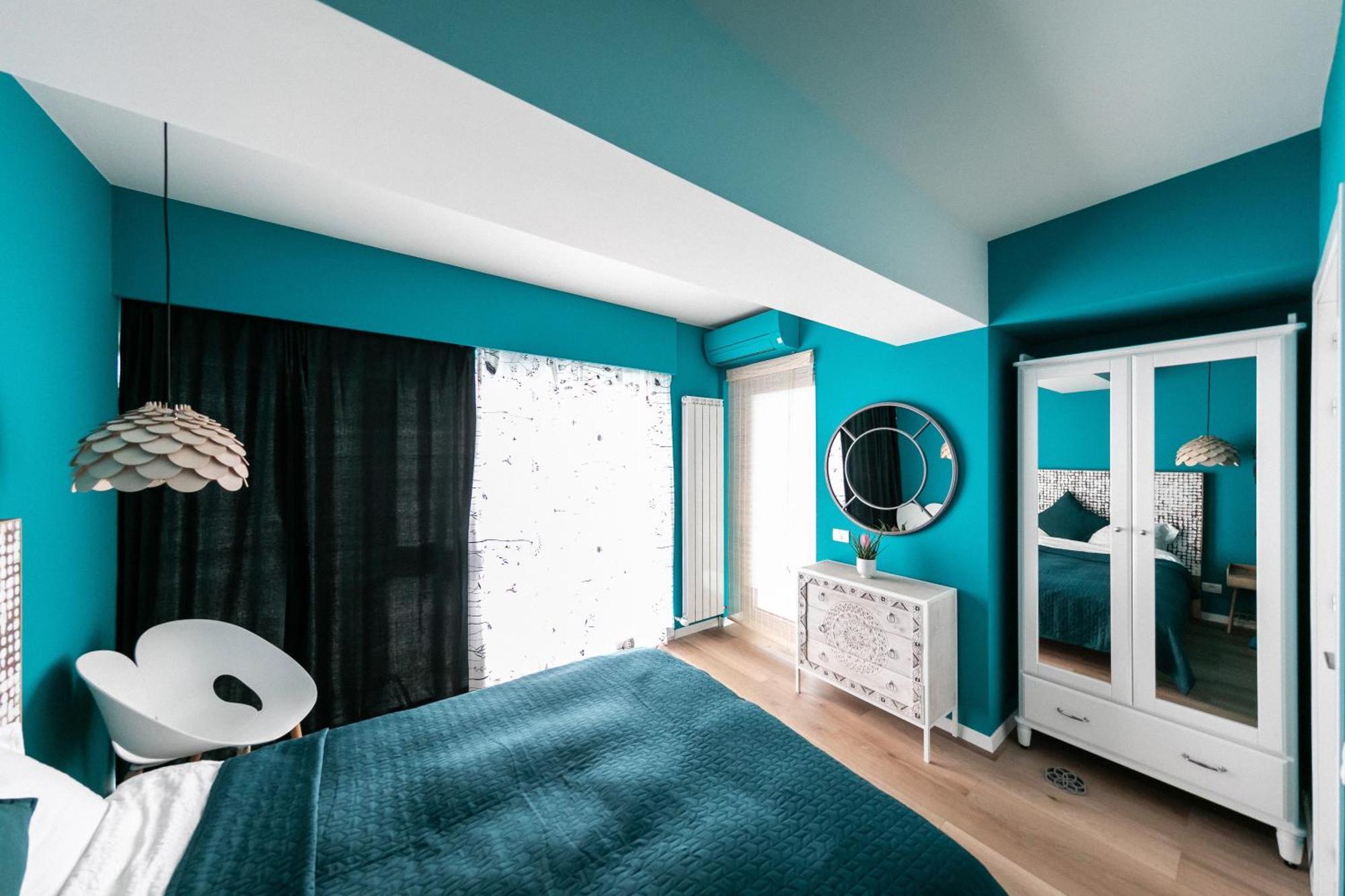 Blue Shadow - Moxa Home - New Building Boekarest Buitenkant foto
